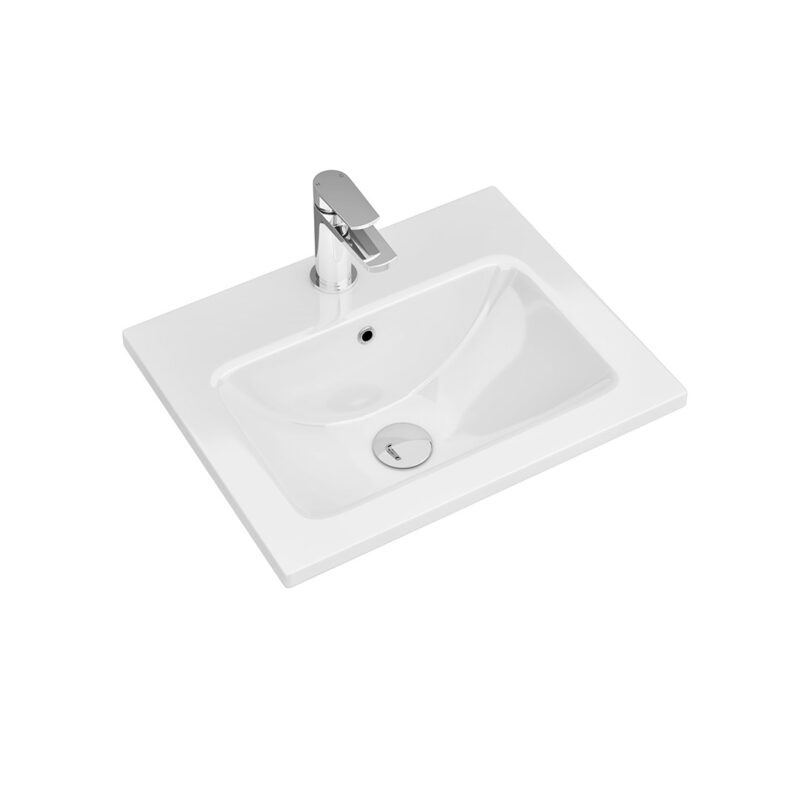 Foley 500mm 1 Tap Hole Ceramic Basin